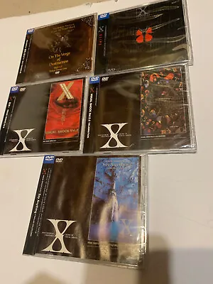 X JAPAN Rare Lot Set DVD Jrock JMetal Concert Yoshiki • $119.99