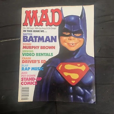 Mad Magazine September 1989 • $9