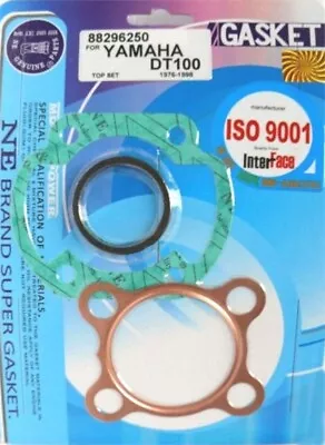 Engine Sealing Kit Sealing Set Gasket Set TOP END For Yamaha DT 100 76-85 RT 100 93-98 • $9.61