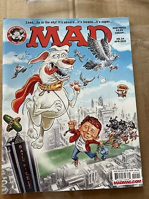 +++ MAD MAGAZINE #24 APRIL 2022 DOG & PET VG Shipping Included￼ • $13.90