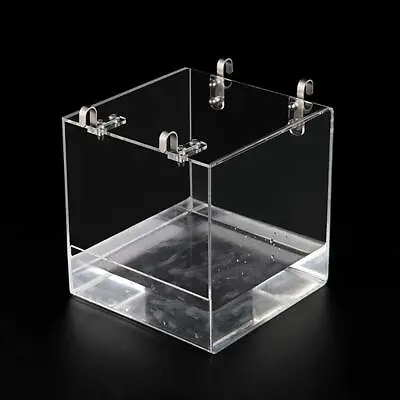 Clear Acrylic Pet Bird Bath For Cage Spacious Box For Parrots UK NEW • £17.50