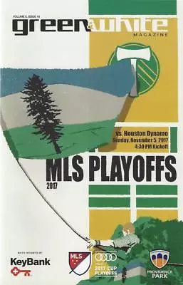 Portland Timbers 'Green & White' MLS Soccer/Football Program Volume 6 Issue 18 • $6.99