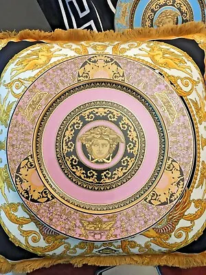 Versace Plate Charger Service Medusa Table Wall  Decor Luxury Home Gift New • $348