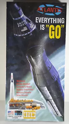 Atlantis H1833 “everything Is Go” Mercury Capsule 1/110 Model Kit - Sealed • $20.24