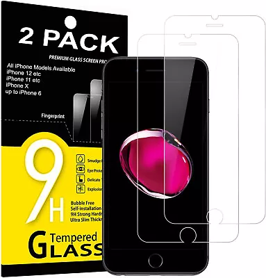 Gorilla Tempered Glass Screen Protector For IPhone 12 11 Pro X XR XS Max Cover • £2.49