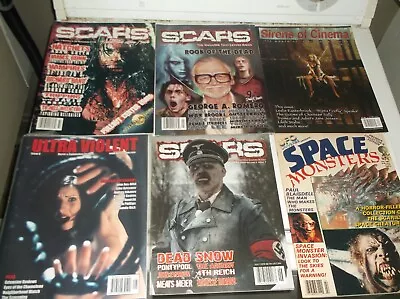 Horror Movie  Magazines Lot Of 6 • $24.95