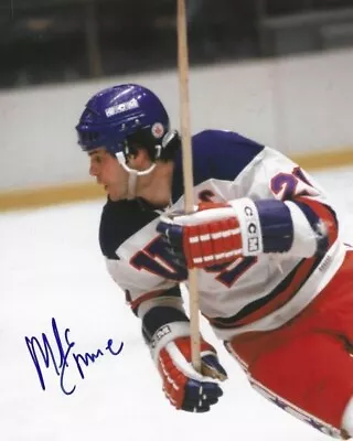 Signed  8x10 MIKE ERUZIONE USA 1980 GOLD MEDAL Autographed  Photo - COA • $19.99