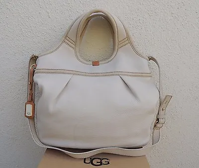 Ugg Large Classic  Leather Convertible Tote/ Hobo Purse Handbag ~ Nwt  • $134.95