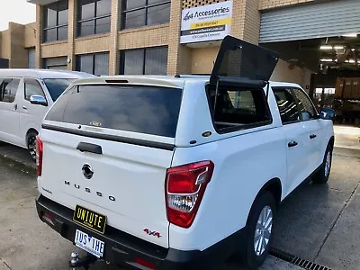 $4500 • Buy New Canopy SsangYong Musso XLV (Long Tub) FORCE PRO 2018+ Silky White Pearl #WAK