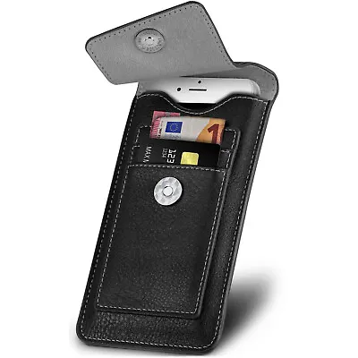 Case For Microsoft Lumia 550 Belt Bag Thin Flip Case Holster Case • £19.62