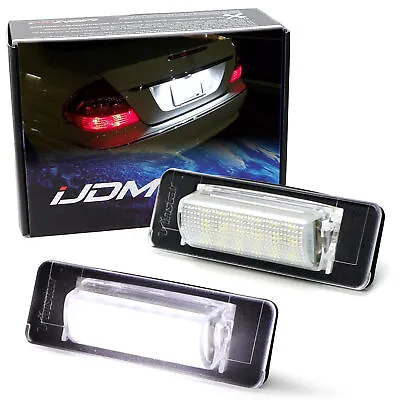 OE-Fit 3W Full LED License Plate Lights For Mercedes W210 E-Class W202 C-Class • $17.99