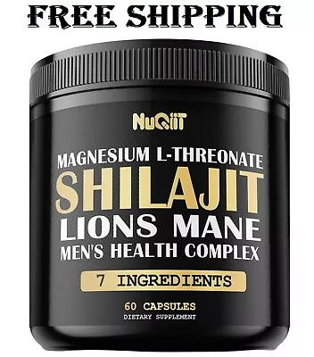 Shilajit Pure Himalayan Organic 1000mg Health Complex As Ashwagandha Maca Ro... • $15.17