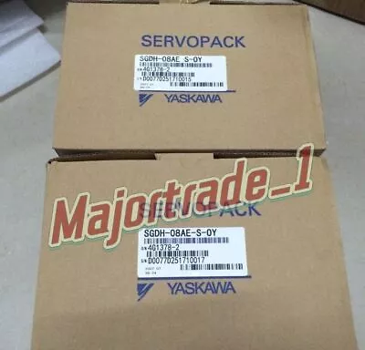 Yaskawa SGDH-08AE-S-OY AC Servo Drive New In Box SGDH08AESOY Expedited Shipping • $445