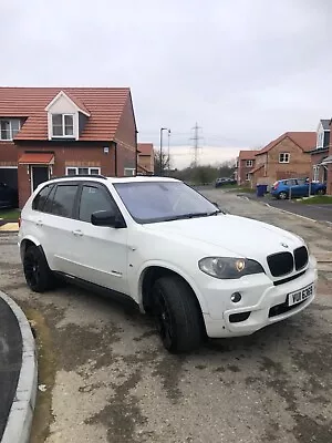 2010 Bmw X5 3.0 35d X Drive M Sport Twin Turbo Diesel 7 Seater White Fsh • £5995