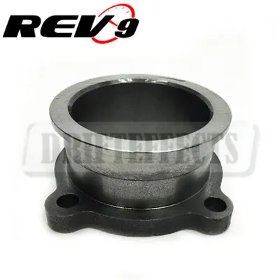 $29.95 • Buy Rev9 2.5  4 Bolt To 2.5  V Band Cast Iron Flange Conversion Convert Adapter