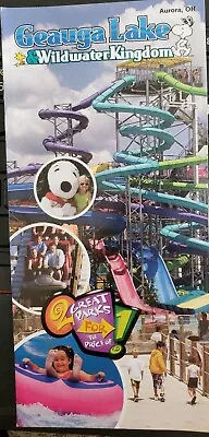 2007 Geauga Lake Amusement Park Brochure Pamphlet Guide • $15