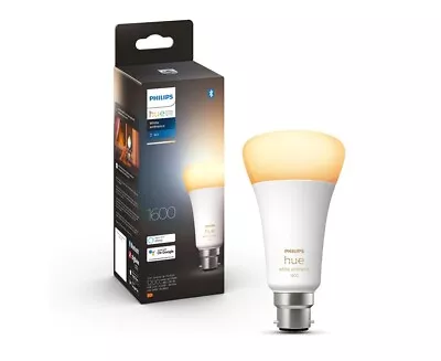 Philips Hue White Ambiance Home Light Bulb/Globe 15W A67 B22 W /Bluetooth 1521LM • $70