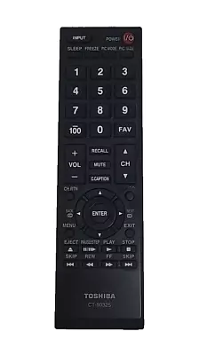 Universal Remote Control CT-90325 Work For Almost All TOSHIBA LCD LED TV CT90325 • $14.95