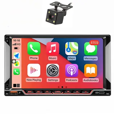 Android 12 Car Stereo Touch Screen Radio GPS Navigation WIFI For Apple Carplay • $92.71
