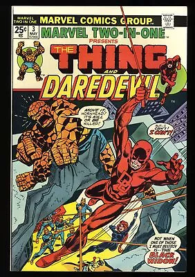 Marvel Two-In-One #3 NM- 9.2 Daredevil Thing! Marvel 1974 • $36