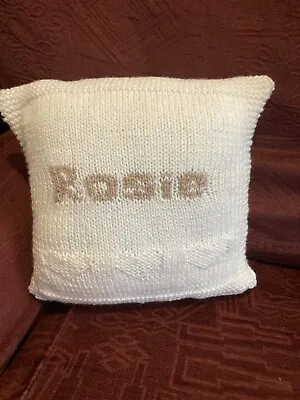 £10 • Buy Hand Knitted Cushion Covers