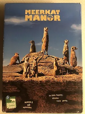 Meerkat Manor - Season One & Two (2006/2007 3- Disc Sets) Narration Sean Astin • $14.99