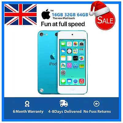 £125.90 • Buy Apple IPod Touch 5th Generation 16GB, 32GB, 64GB - Blue & FREE SHIPPING