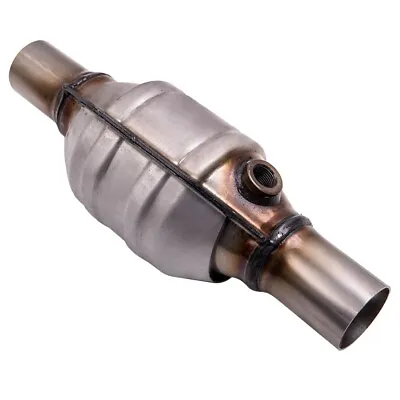 2 Inch Universal Exhaust Catalytic Converter Stainless Steel 13  Length 53004 • $39.90