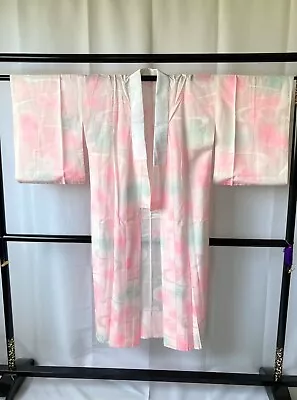 Vintage Japanese Juban Kimono - Women's NagaJuban Kimono Robe • $42