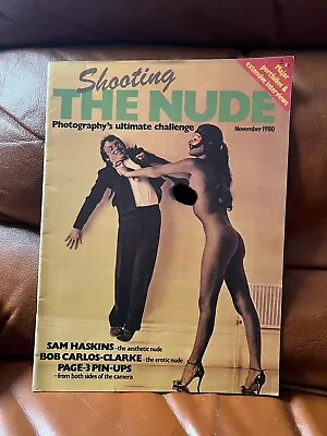 Shooting The Nude Magazine. 1980. Vintage Adult. 80’s • $30