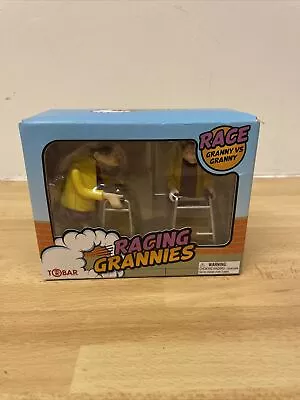 £10 • Buy Wind Up Racing Grannies - 27469 Clockwork Classic Zimmer Frame Race Kids Fun Toy