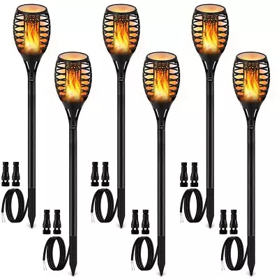 Low Voltage Landscape Torch Lights Outdoor Wired LED Torches Pathway Lights F... • $68.66