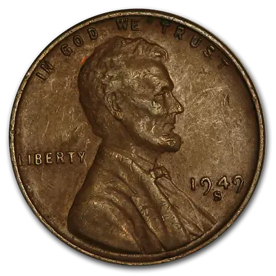 $1.85 • Buy 1949 S Lincoln Wheat Penny - G/VG