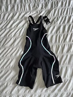 Women’s Speedo Pure Intent 2.0 Open Back Black Size 23 • £299.99