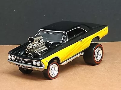 Monster V-8 1966 Chevy Chevelle Hot Rod 1/64 Scale Limited Edition Collectible  • $10.99