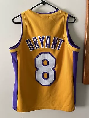 Kobe Bryant NBA LosAngeles Lakers City Edition Jersey #8 Large • $35