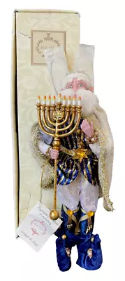 New Mark Roberts Vintage Hanukkah Fairy Medium Menorah Collectible #176/500 • $314.99