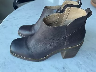 Crown Vintage Hashel Ankle Boots Women's Size 9 M Espresso MSRP $120 • $45