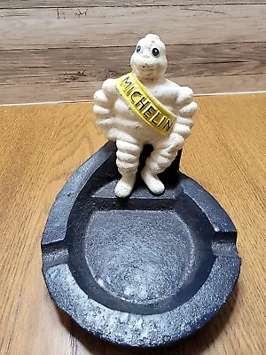 Michelin Man Vintage Cast Iron Ashtray • $100