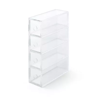 NEW MUJI Acrylic Case For Glasses And Accessories W6.7xD17.5xH25cm Clear Japan • $65.99