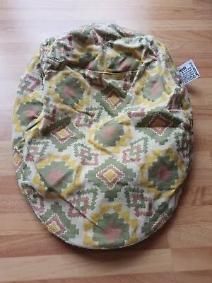 Zara Beige Multi Cap 100% Cotton Size M NWT • £9