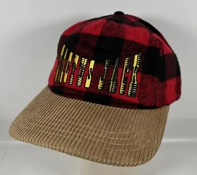 Cactus Jack ECW Plaid Snapback Hat Adult One Size NWT Mick Foley Mankind WWE • $29.99