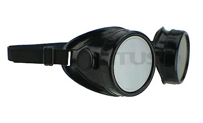 Titus Mirrored Aviation Style Biker Motorcycle Riding Goggles Sunglasses Glasses • $16.99