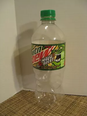 Mountain Dew Empty 20 Oz. Bottle - Maui Burst - 2022 • $4.62