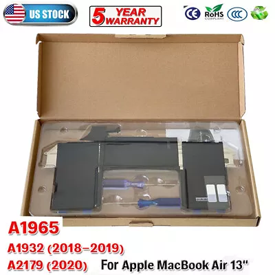 OEM A1965 Laptop Battery A1932 A2179 For MacBook Air 13  2018 2019 2020 Version • $39.90