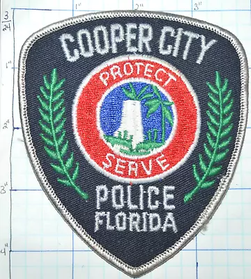 Florida Cooper City Police Dept V5 Vintage Older Patch • $7