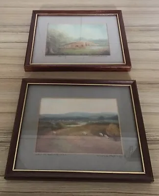 2 Framed Pictures From Original Pastel Miniatures - Margaret Ratcliffe -signed • £30