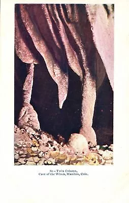 Manitou Colorado Twig Column Cave Of Winds Tourist Attraction Vintage Postcard • $7.98