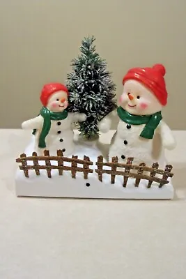 Vintage Christmas Tree Snowman Music & Lights Singing Dancing Kurt S. Adler • $19.99