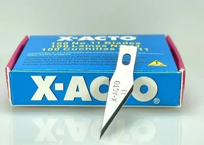 X-ACTO X611 100-Pc. No.11 Bulk Pack Blades For X-Acto Knives New • $15.94